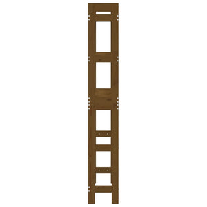 Rastrelliera da Bagno Ambra 63x26x171 cm Legno Massello Pino 824661