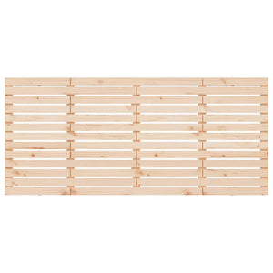 Testiera da Parete 206x3x91,5 cm in Legno Massello di Pino 824668