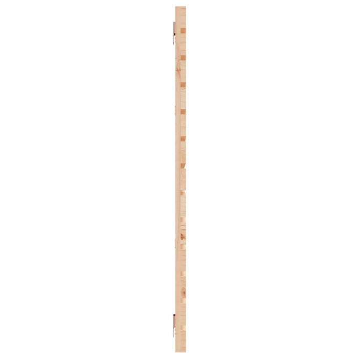 Testiera da Parete 206x3x91,5 cm in Legno Massello di Pino 824668