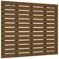 Testiera da Parete Ambra 81x3x91,5 cm in Legno Massello di Pino 824696