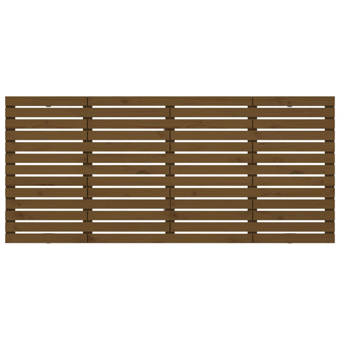 Testiera da Parete Ambra 166x3x91,5cm in Legno Massello di Pino 824701