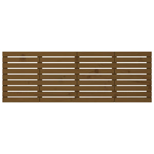 Testiera da Parete Ambra 206x3x63 cm in Legno Massello di Pino 824721