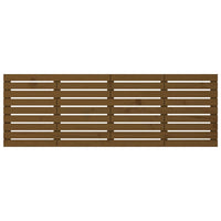 Testiera da Parete Ambra 206x3x63 cm in Legno Massello di Pino 824721