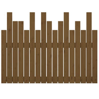 Testiera da Parete Ambra 108x3x80 cm in Legno Massello di Pino 824776