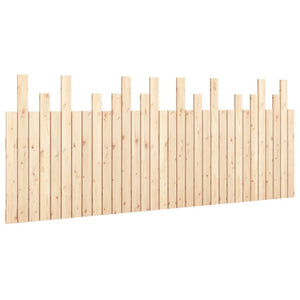 Testiera da Parete 204x3x80 cm in Legno Massello di Pino 824778