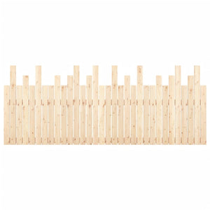 Testiera da Parete 204x3x80 cm in Legno Massello di Pino 824778