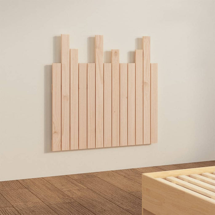 Testiera da Parete 82,5x3x80 cm in Legno Massello di Pino 824803