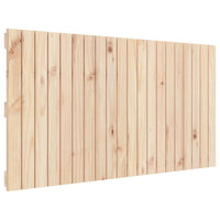 Testiera da Parete 127,5x3x60 cm in Legno Massello di Pino 824838