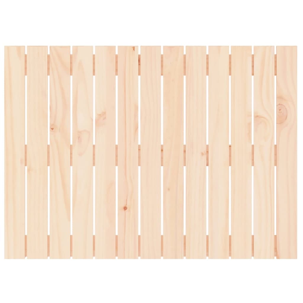 Testiera da Parete 82,5x3x60 cm in Legno Massello di Pino 824853