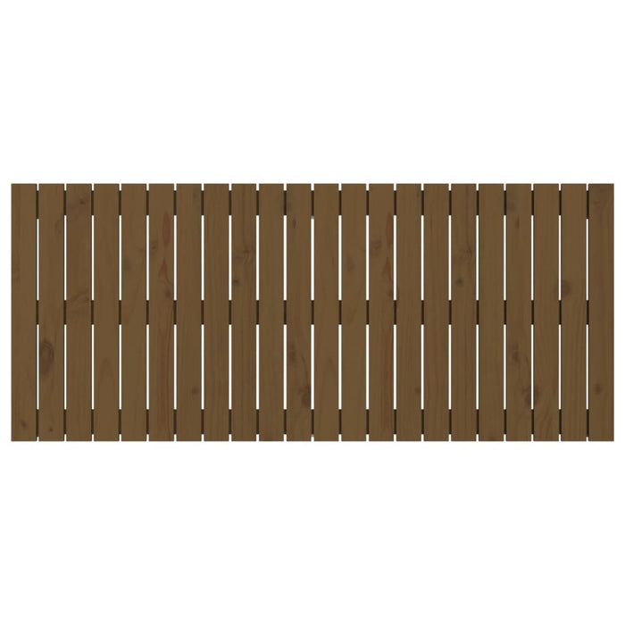 Testiera da Parete Ambra 140x3x60 cm in Legno Massello di Pino 824871