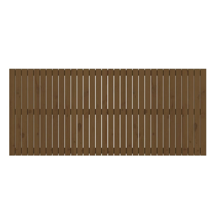 Testiera da Parete Ambra 204x3x90 cm in Legno Massello di Pino 824881