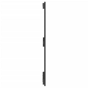 Testiera da Parete Grigia 140x3x90 cm in Legno Massello di Pino 824920