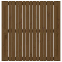 Testiera da Parete Ambra 108x3x110 cm in Legno Massello di Pino 824926