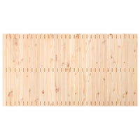 Testiera da Parete 204x3x110 cm in Legno Massello di Pino 824928