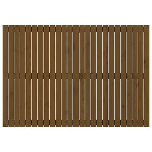 Testiera da Parete Ambra 159,5x3x110 cm Legno Massello di Pino 824951