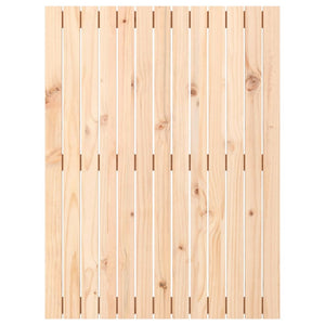 Testiera da Parete 82,5x3x110 cm in Legno Massello di Pino 824953