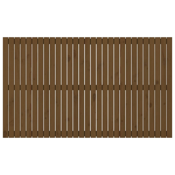 Testiera da Parete Ambra 185x3x110 cm in Legno Massello di Pino 824966