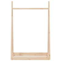 Appendiabiti 100x45x150 cm in Legno Massello di Pino 824983