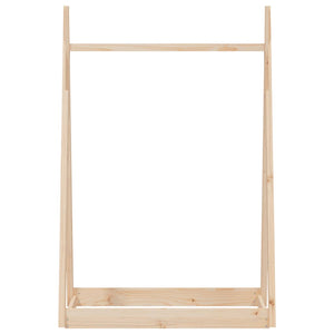 Appendiabiti 100x45x150 cm in Legno Massello di Pino 824983