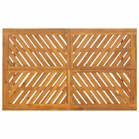 Set pranzo giardino  in legno massello di acacia 4 pezzi 3154108