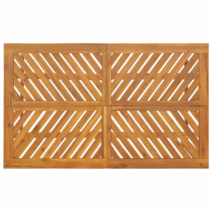 Set da Pranzo per Giardino  5 Pezzi in Legno Massello di Acacia 3154109