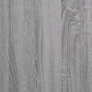 Set Mobili da Bagno 4 pz Grigio Sonoma in Legno Multistrato 3154404