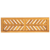 Panca da giardino per esterni mobili da giardino terrazza 110 x 35 x 45 cm legno massello di acacia 02_0011172