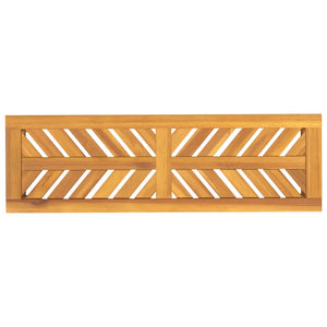 Panca da Giardino 110 cm in Legno Massello di Acacia 362237