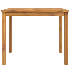 Tavolo da Pranzo da Giardino 90x90x74 cm Legno Massello Acacia 362240