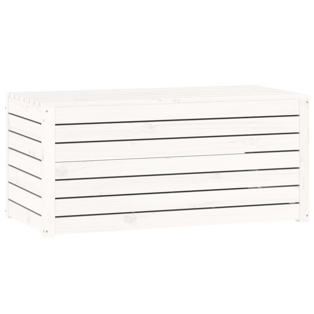 Box da giardino 101 x 50,5 x 46,5 cm in legno massello di pino bianco 02_0012991