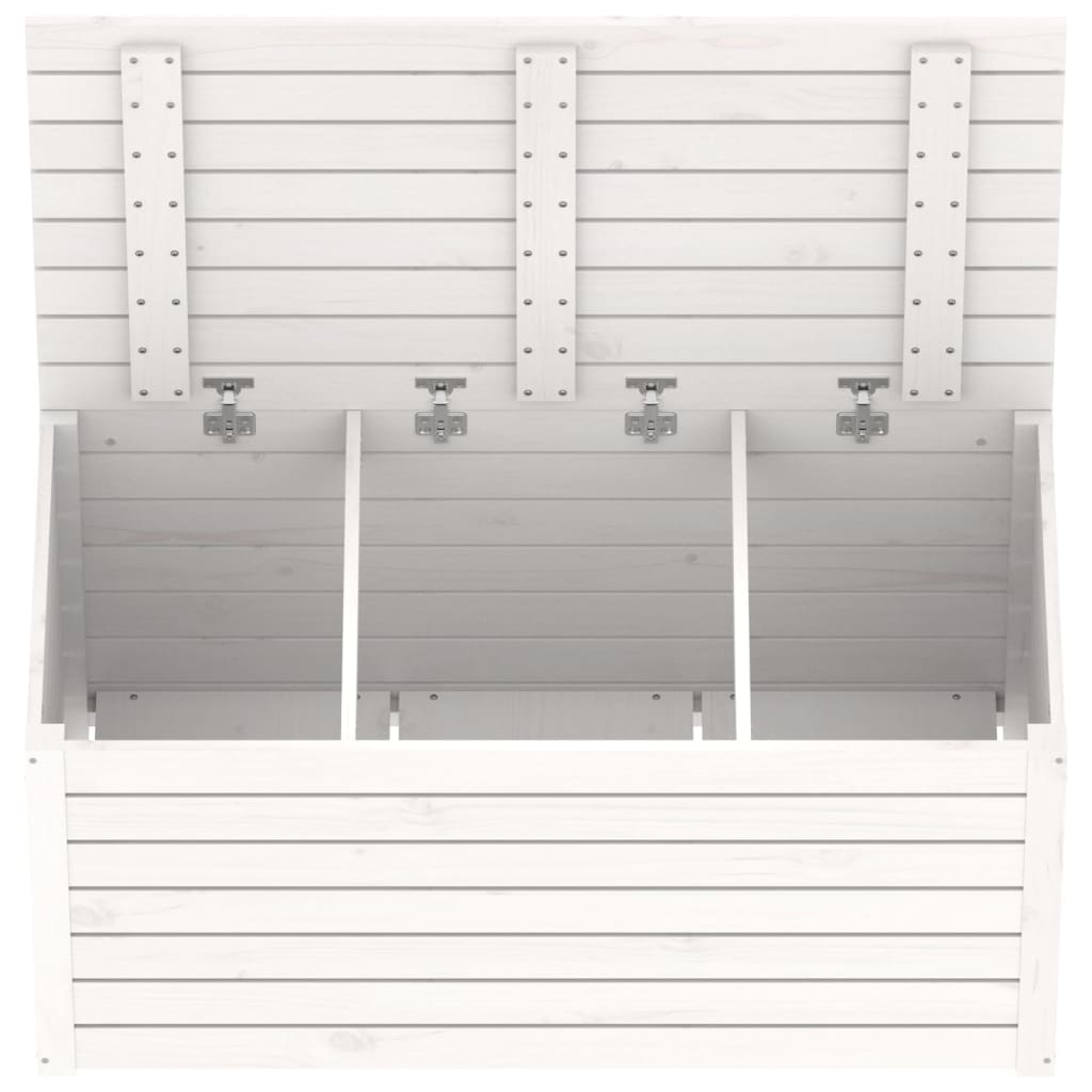 Box da giardino 101 x 50,5 x 46,5 cm in legno massello di pino bianco 02_0012991
