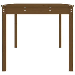 Tavolo da Giardino Ambra 82,5x82,5x76 cm Legno Massello di Pino