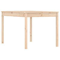 Tavolo da Giardino 121x82,5x76 cm in Legno Massello di Pinocod mxl 81993