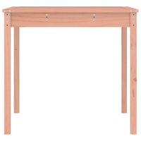 Tavolo da Giardino 121x82,5x76 cm in Legno Massello di Douglas 823974