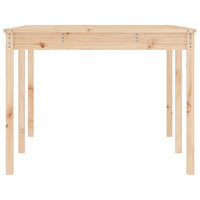 Tavolo da Giardino 203,5x100x76 cm in Legno Massello di Pino 823983