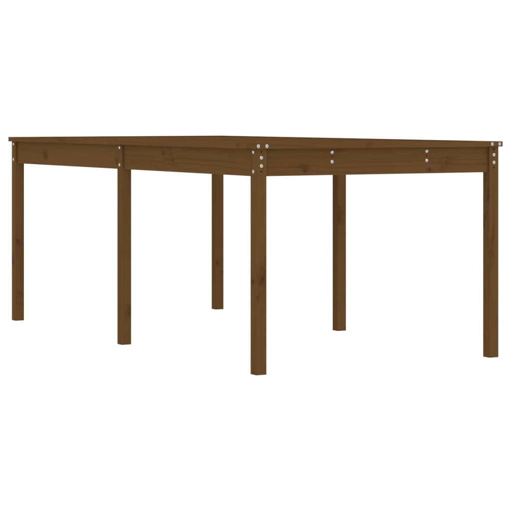 Tavolo da Giardino Ambra 203,5x100x76cm Legno Massello di Pino