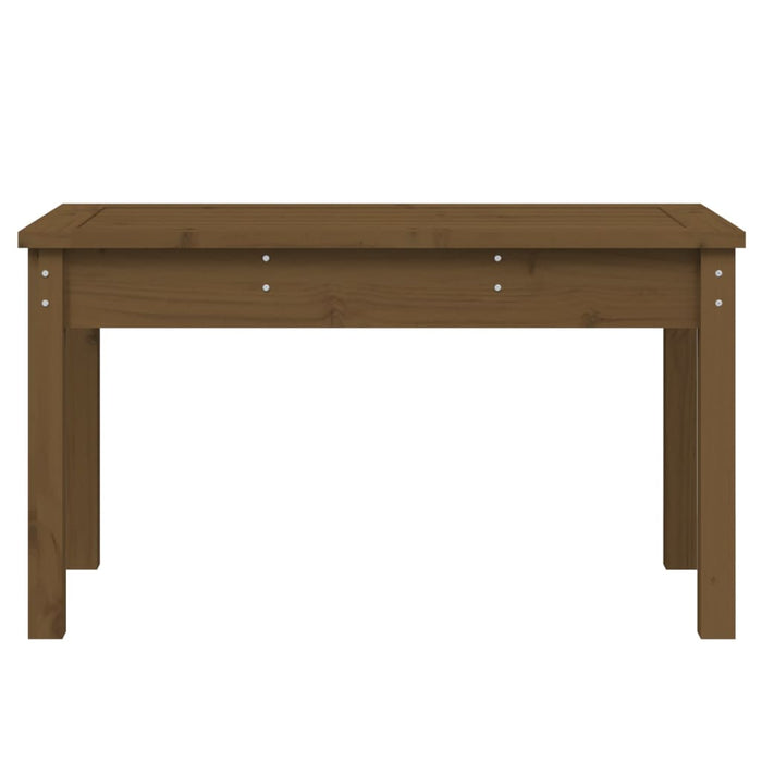 Panca da Giardino Ambra 80x44x45 cm Legno Massello di Pino 824000