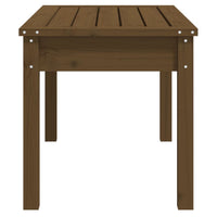 Panca da Giardino Ambra 80x44x45 cm Legno Massello di Pino 824000