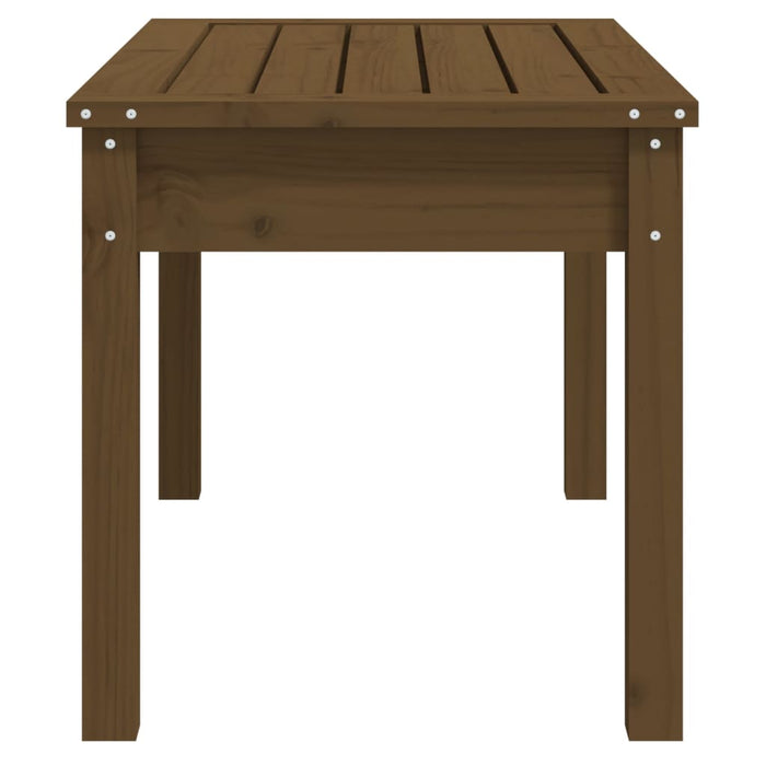 Panca da Giardino Ambra 80x44x45 cm Legno Massello di Pino 824000