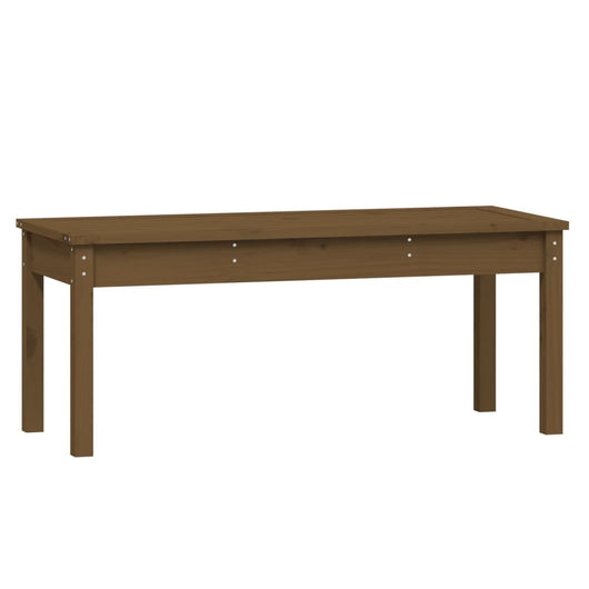 Panca da Giardino Ambra 109x44x45 cm Legno Massello di Pino
