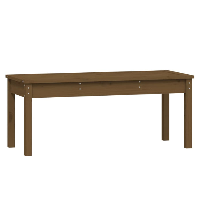 Panca da Giardino Ambra 109x44x45 cm Legno Massello di Pino