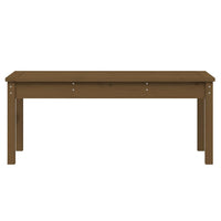 Panca da Giardino Ambra 109x44x45 cm Legno Massello di Pino