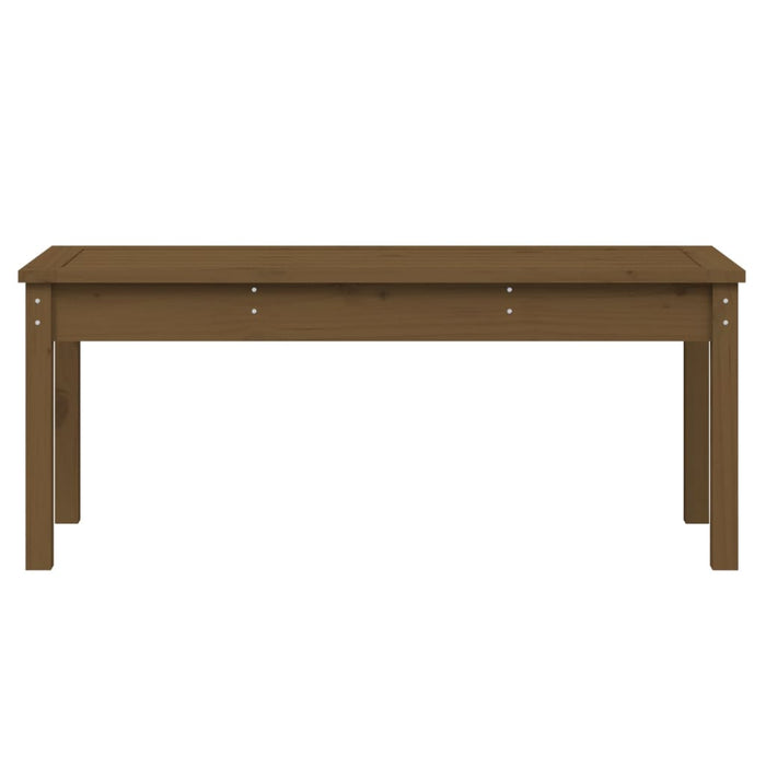 Panca da Giardino Ambra 109x44x45 cm Legno Massello di Pino