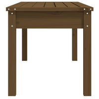 Panca da Giardino Ambra 109x44x45 cm Legno Massello di Pino