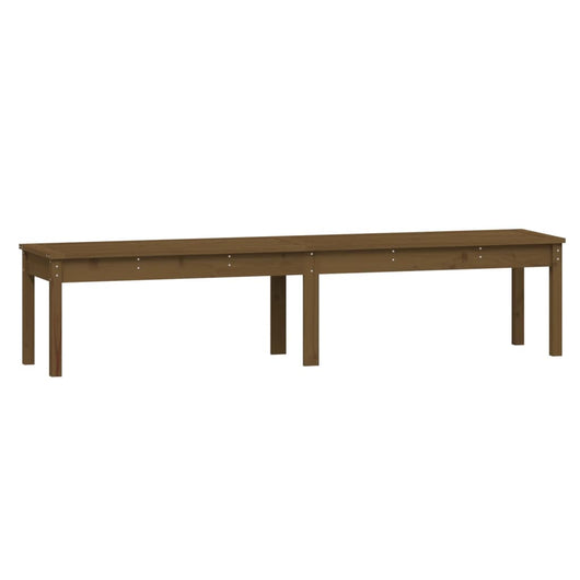 Panca Giardino 2 Posti Ambra 203,5x44x45cm Legno Massello Pino 824021