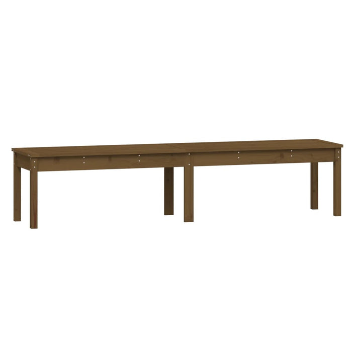 Panca Giardino 2 Posti Ambra 203,5x44x45cm Legno Massello Pino 824021