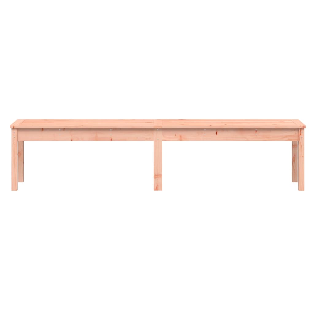 Panca da Giardino 2 Posti 203,5x44x45 cm Legno Massello Douglas 824023