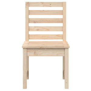 Sedie da Giardino 2pz 50x48x91,5 cm Legno Massello di Pino 824025