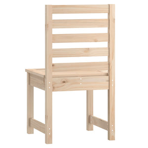 Sedie da Giardino 2pz 50x48x91,5 cm Legno Massello di Pino 824025