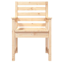 Sedie da Giardino 2pz 60x48x91 cm Legno Massello di Pino 824053